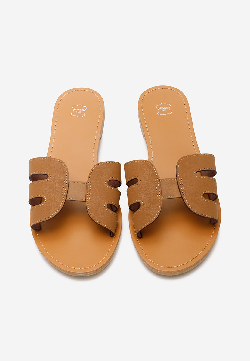 Ciabatte donna Strina camel