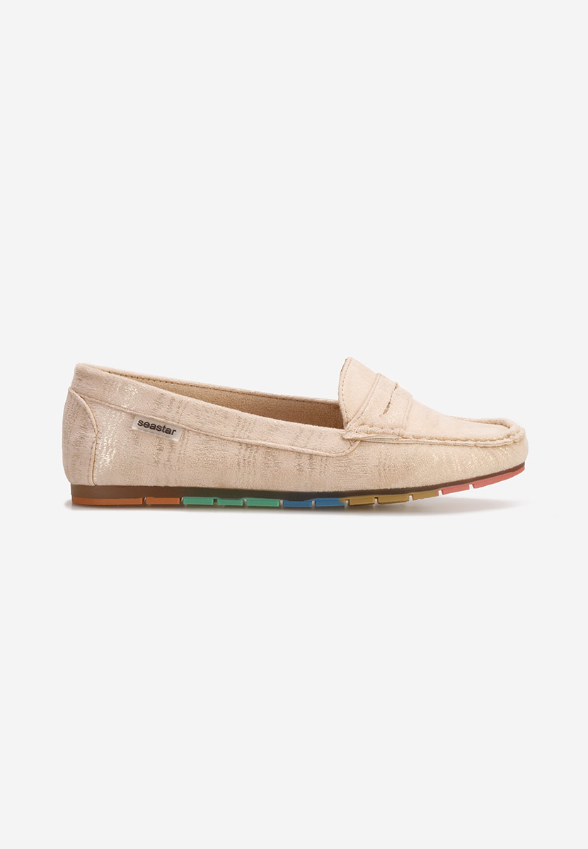 Mocassini da donna Tamina Beige
