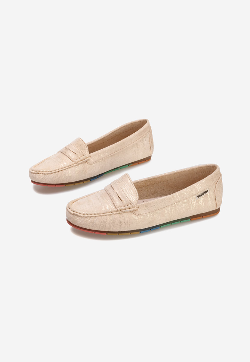 Mocassini da donna Tamina Beige