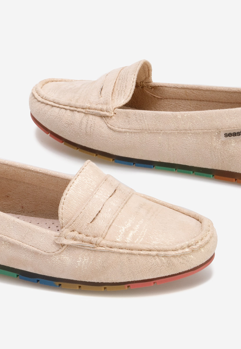 Mocassini da donna Tamina Beige