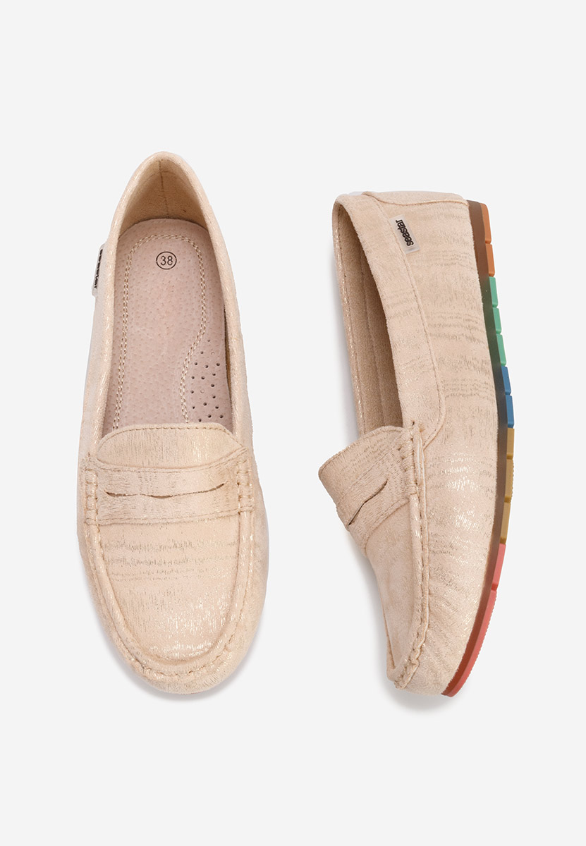 Mocassini da donna Tamina Beige