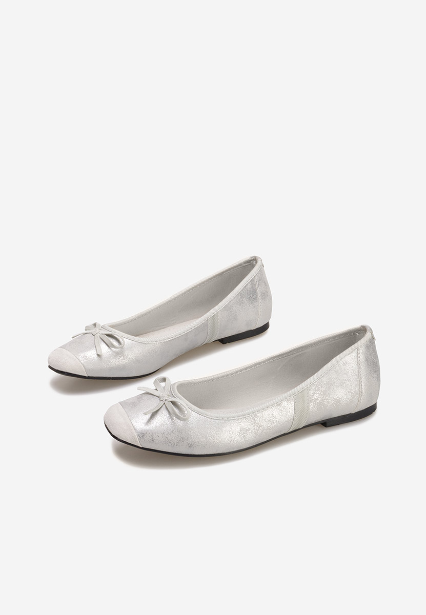 Ballerine Valeriana argento
