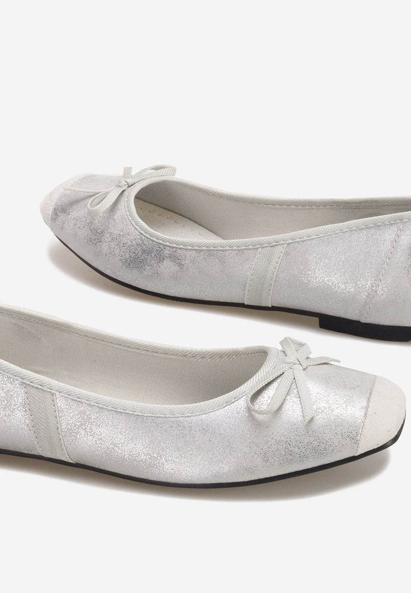 Ballerine Valeriana argento