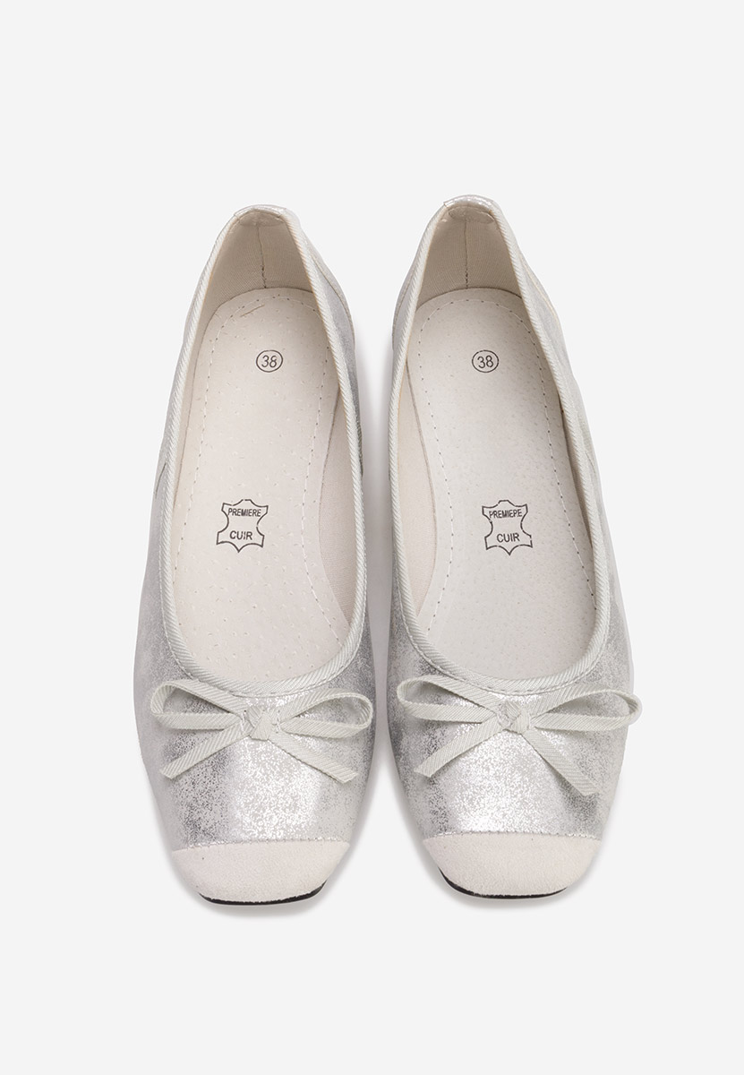 Ballerine Valeriana argento