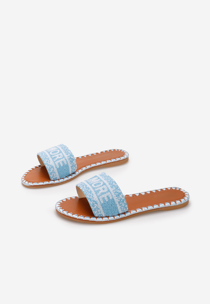 Ciabatte donna Alasia azzurro