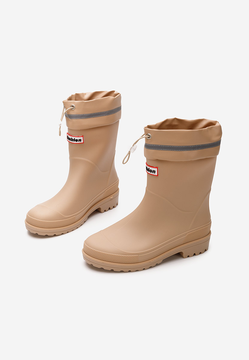 Stivali di gomma donna Karuna beige
