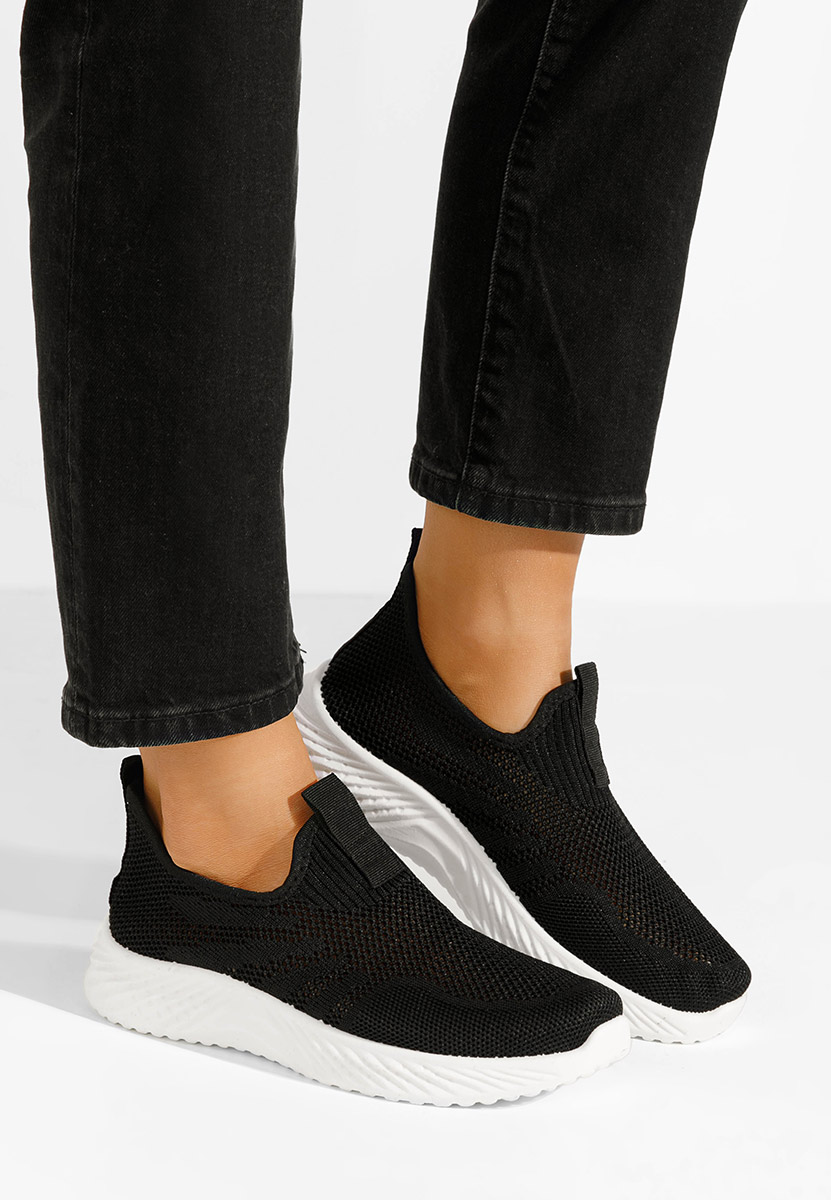 Scarpe da ginnastica da donna Slip-on Jenan nero