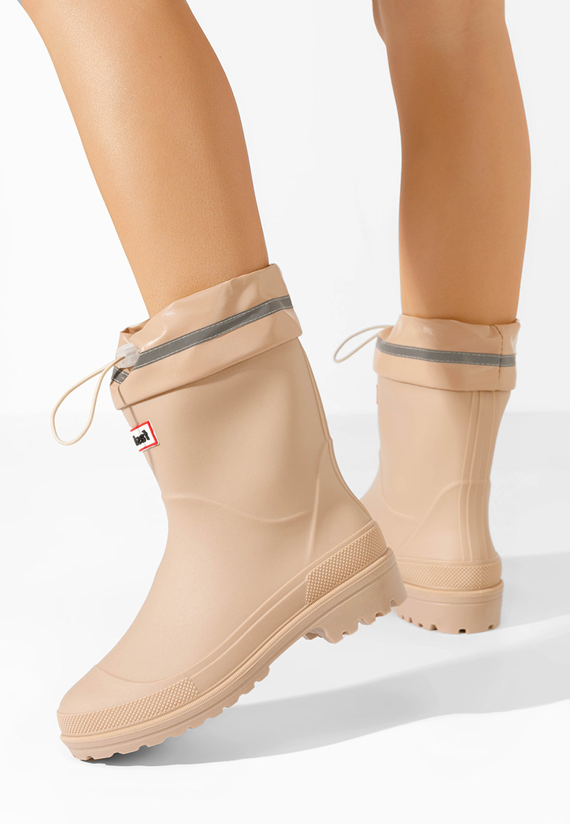 Stivali di gomma donna Karuna beige