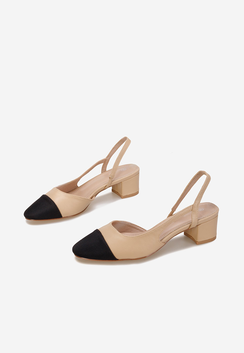 Décolleté Slingback Varese beige