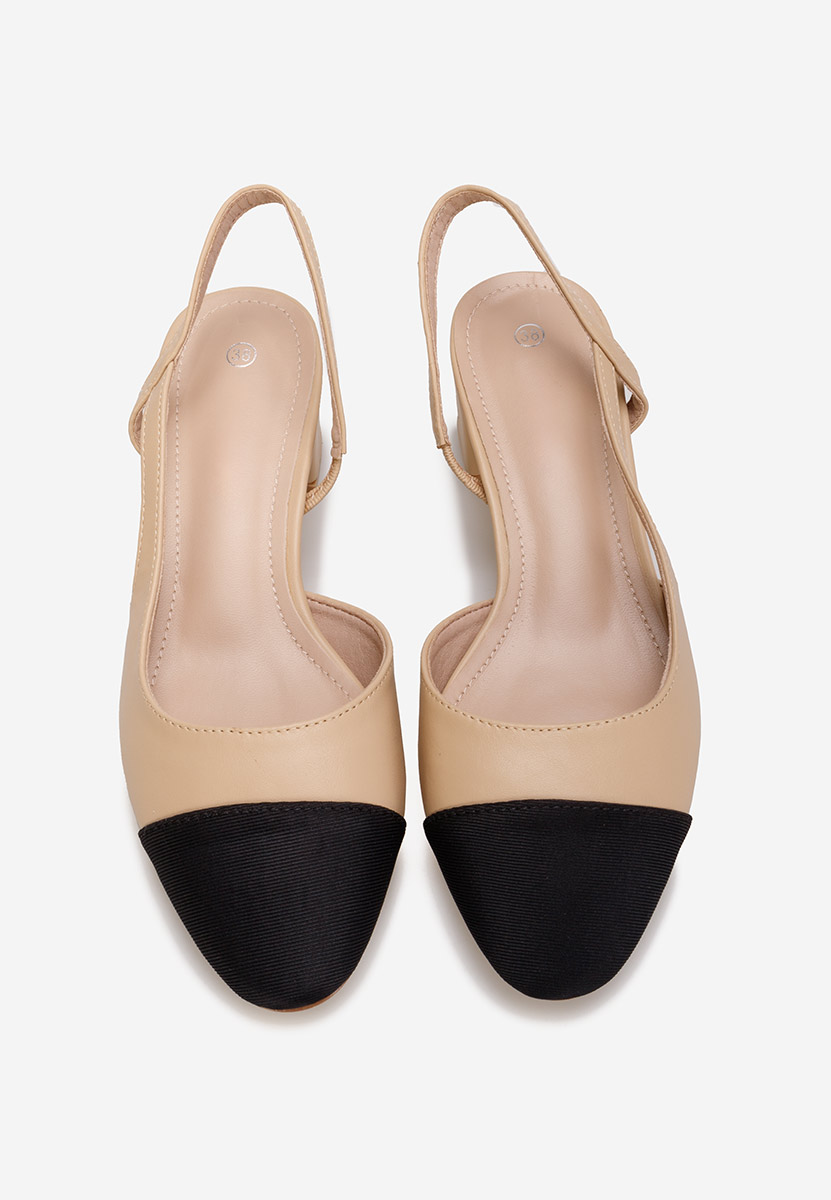 Décolleté Slingback Varese beige