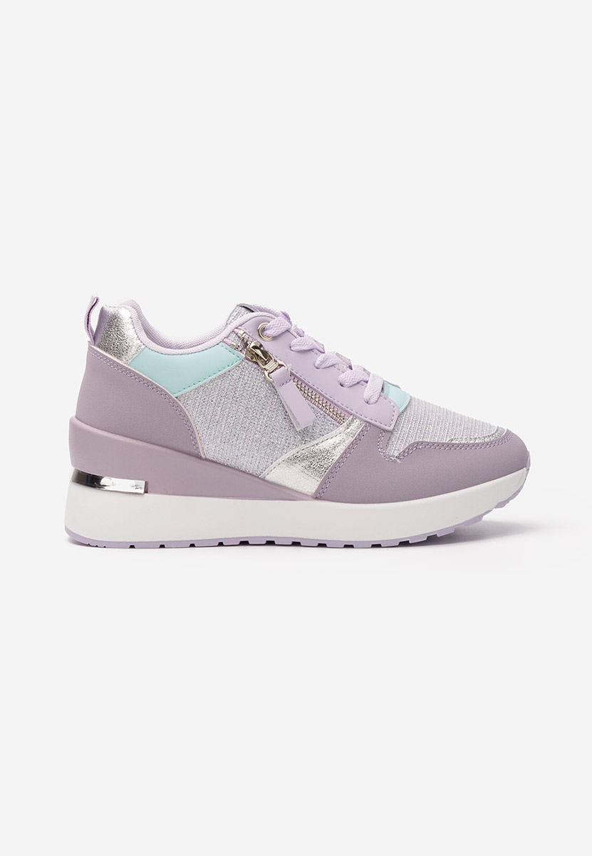 Sneakers con zeppa Zenna lila