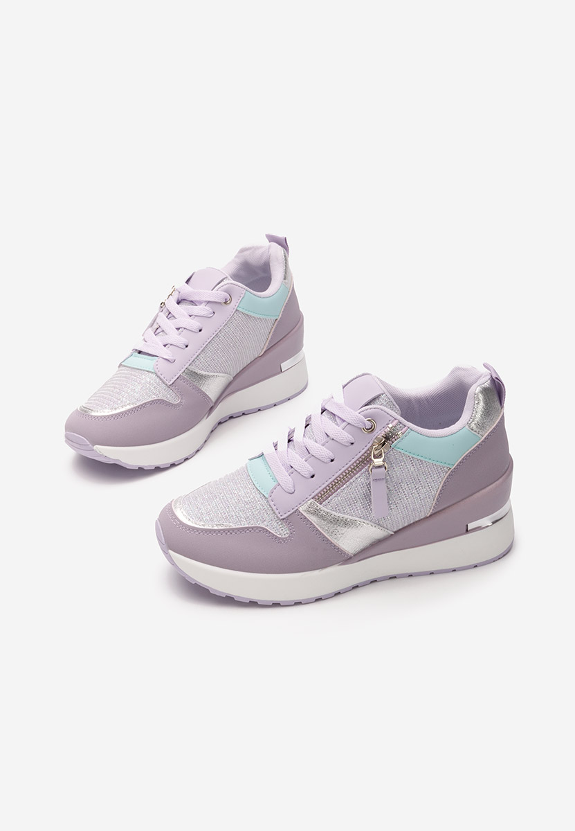 Sneakers con zeppa Zenna lila