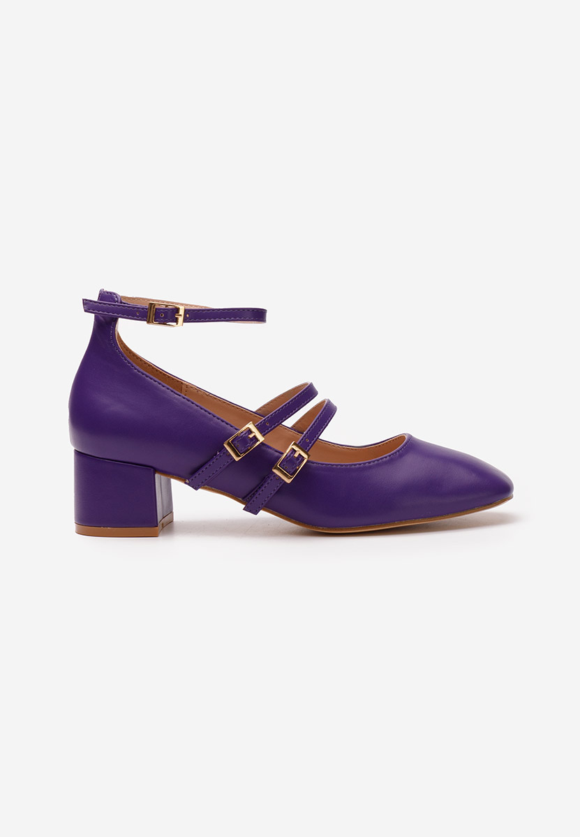 Décolleté tacco largo Karta Viola