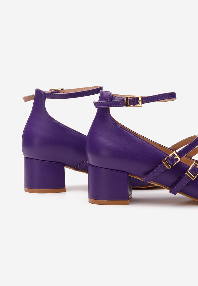 Décolleté tacco largo Karta Viola