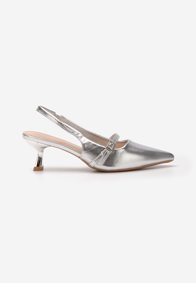 Décolleté Slingback Leonora argento