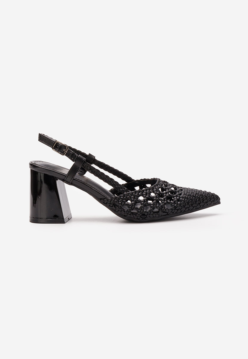 Décolleté Slingback Letira nero