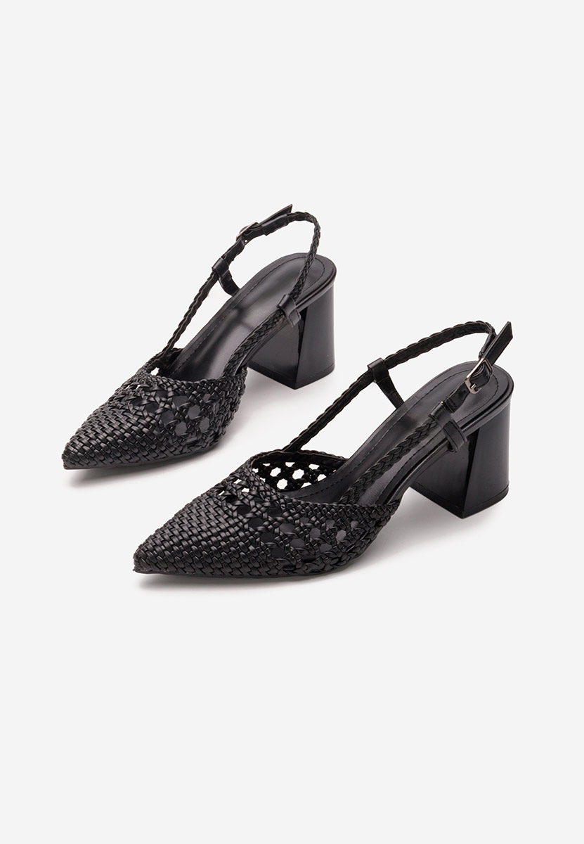 Décolleté Slingback Letira nero