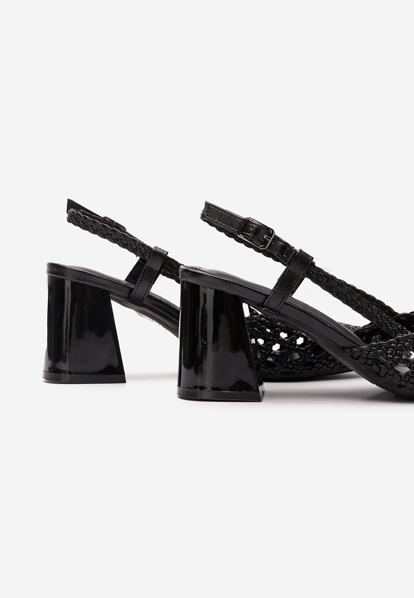 Décolleté Slingback Letira nero