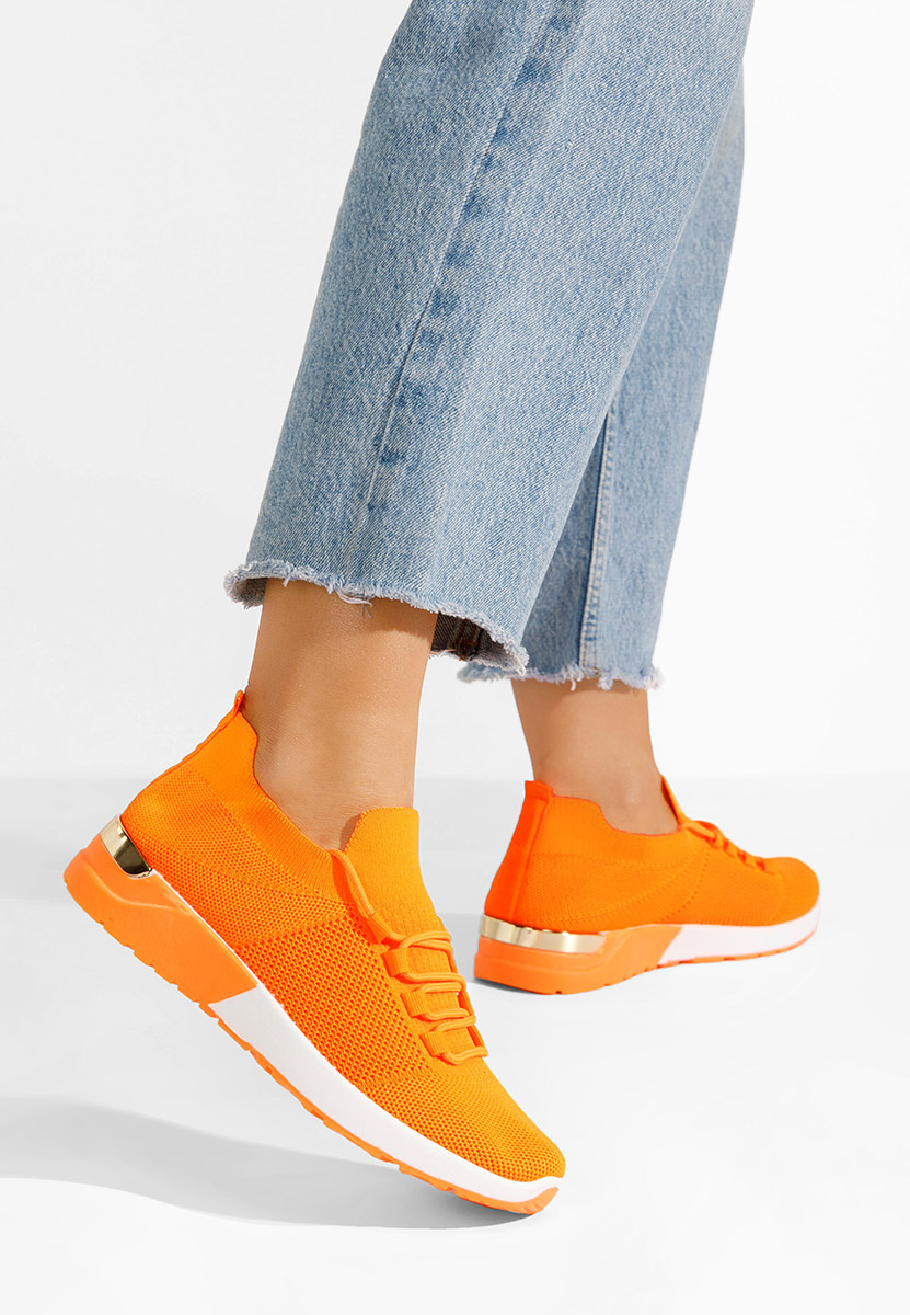 Sneakers donna Bushra V2 arancioni