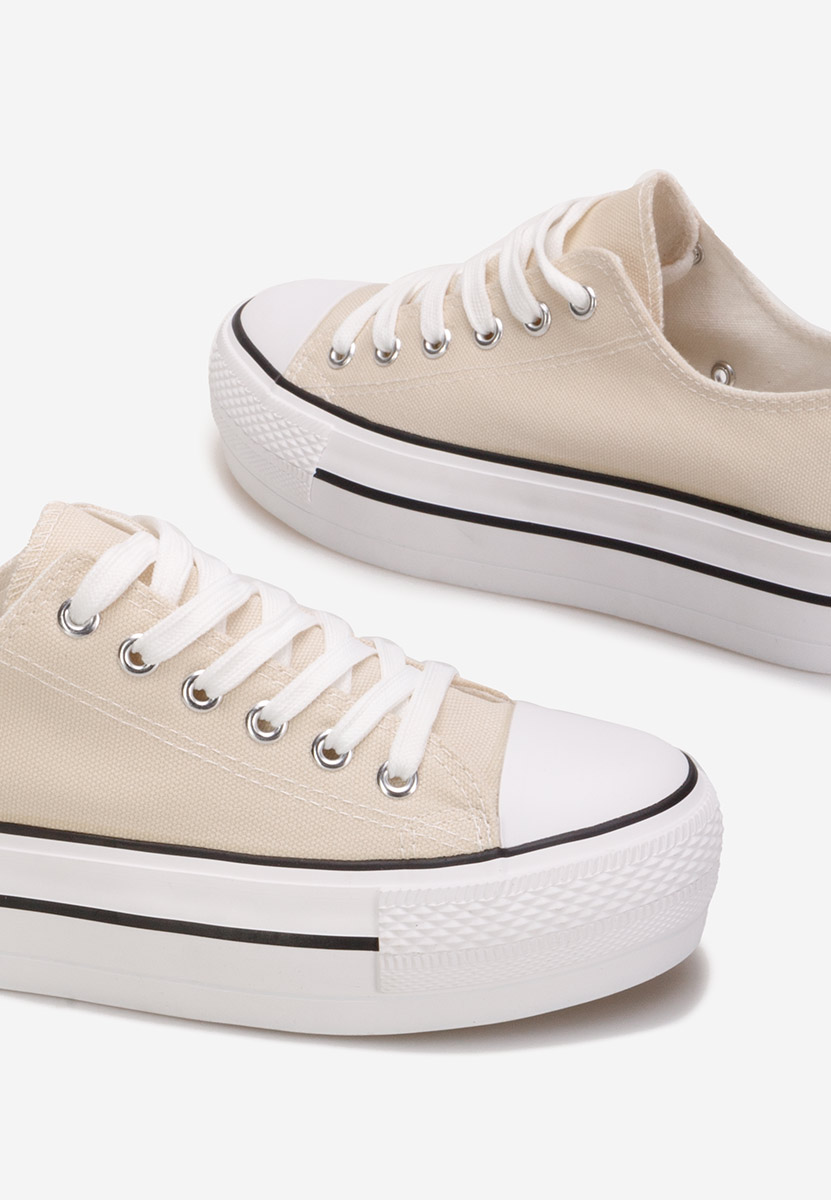 Scarpe da ginnastica donna Machera Beige