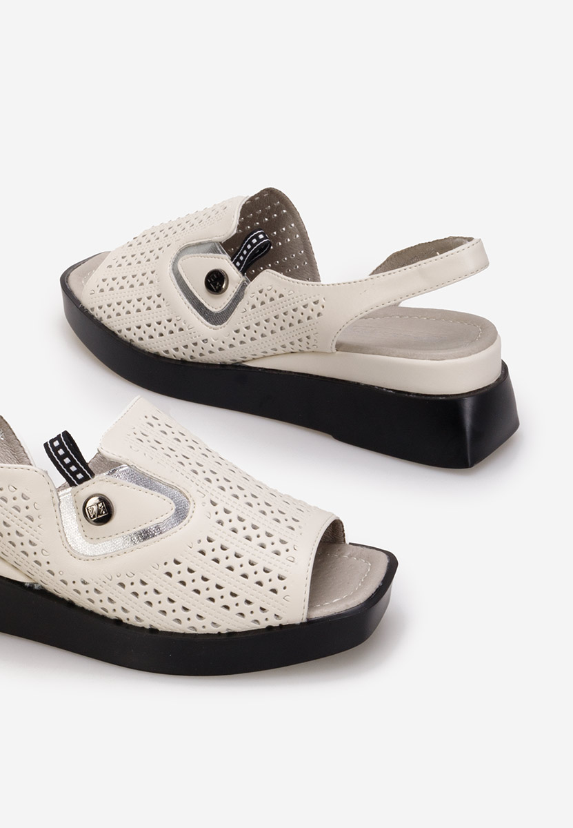 Sandali con zeppa Tonara B beige