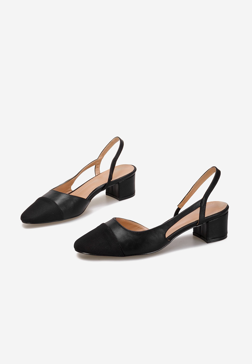 Décolleté Slingback Varese nero