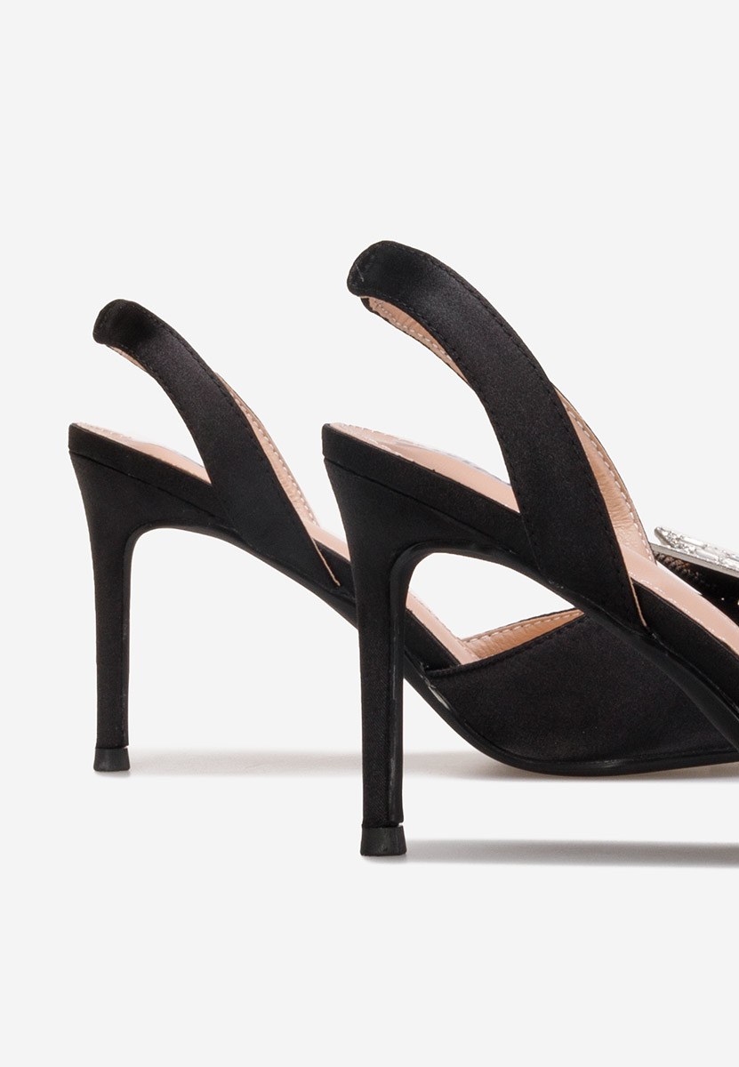 Décolleté tacco a spillo Arruna nero