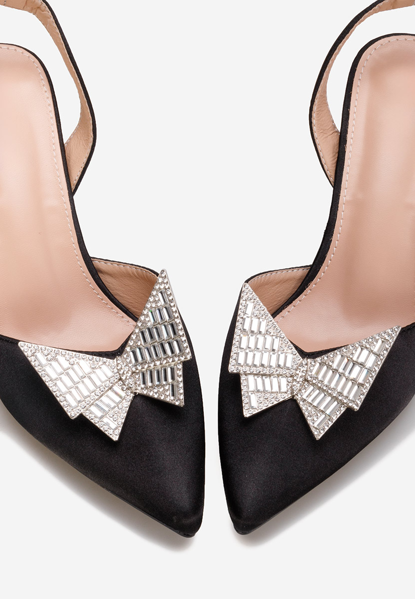 Décolleté tacco a spillo Arruna nero