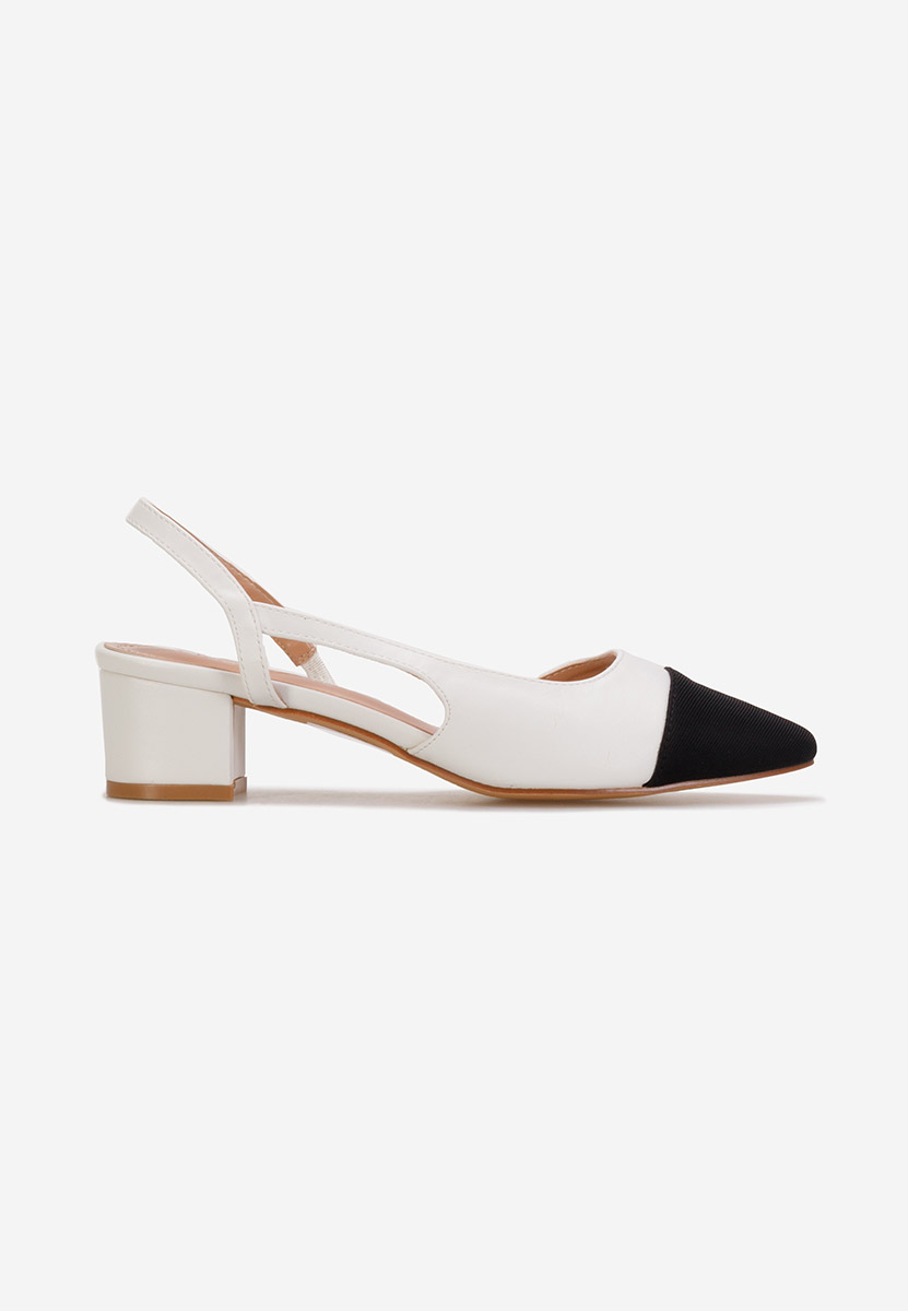 Décolleté Slingback Varese Bianchi