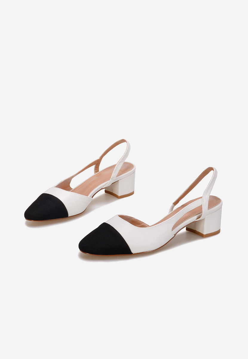 Décolleté Slingback Varese Bianchi
