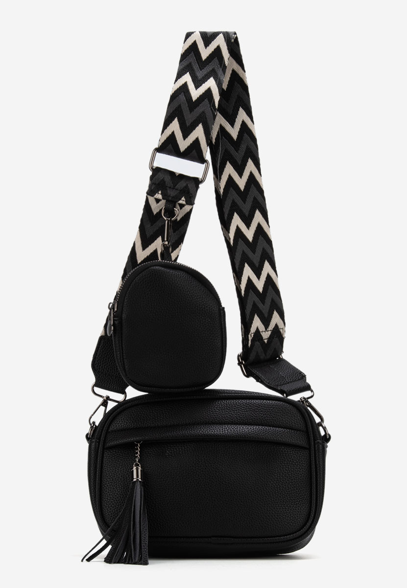 Borsa a spalla Misina nera
