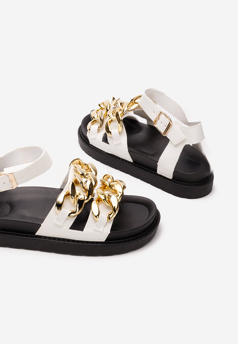 Sandali con plateau Jisela bianchi