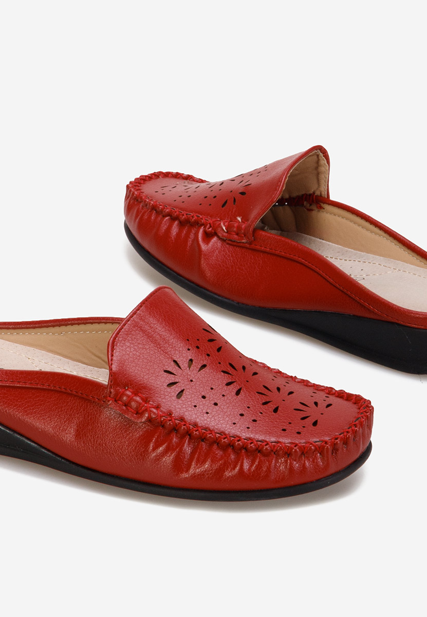 Zoccoli donna Pianura Rosso