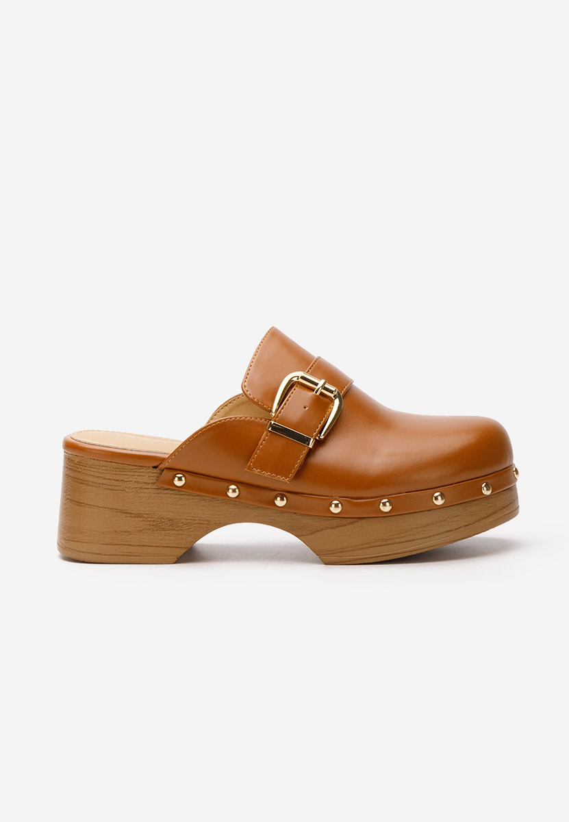 Zoccoli donna Melida camel