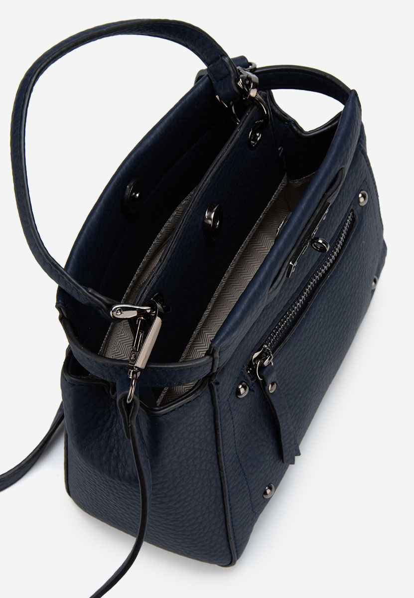 Borsa a mano Yalina blu marine