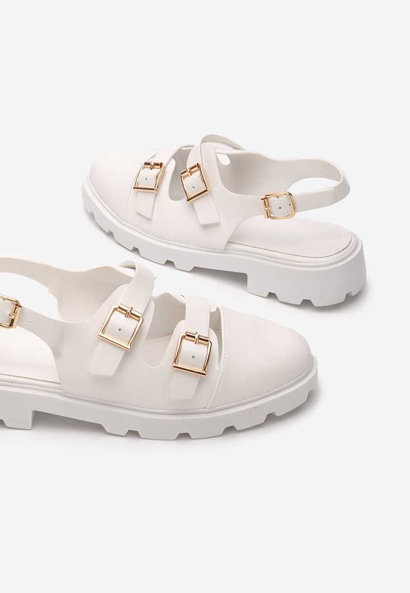 Scarpe basse donna Agripina bianchi