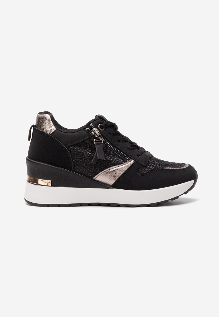 Sneakers con zeppa Zenna nero