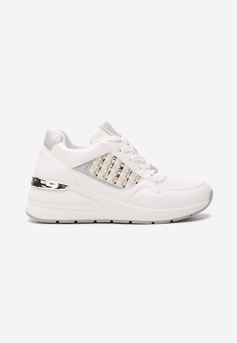 Sneakers con zeppa Brynda bianchi