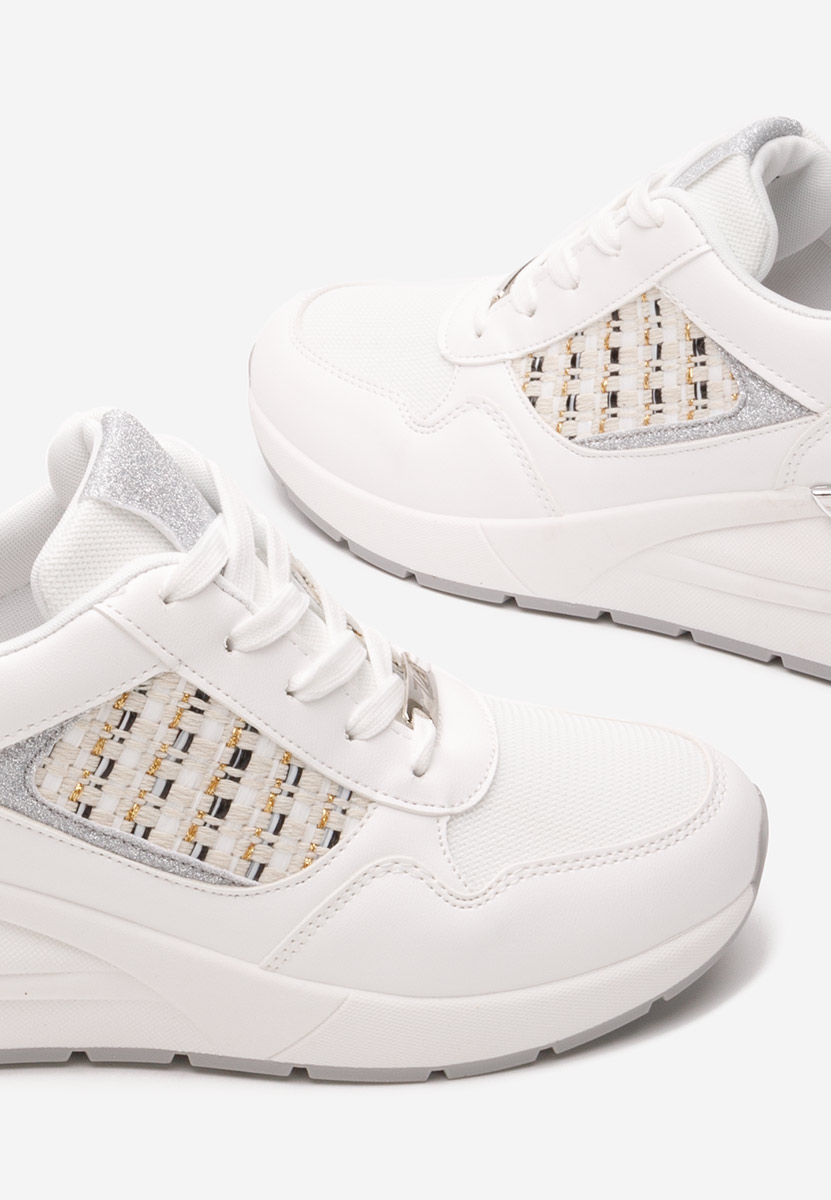 Sneakers con zeppa Brynda bianchi