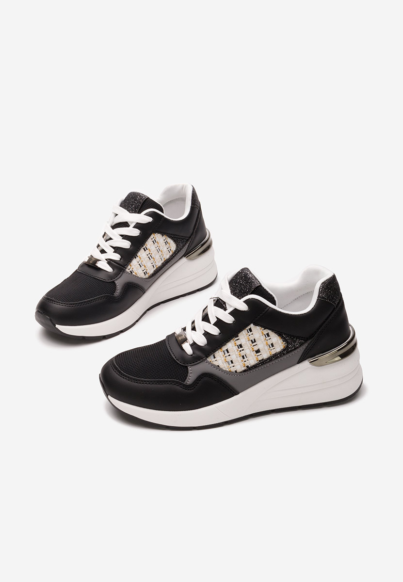 Sneakers con zeppa Brynda nero