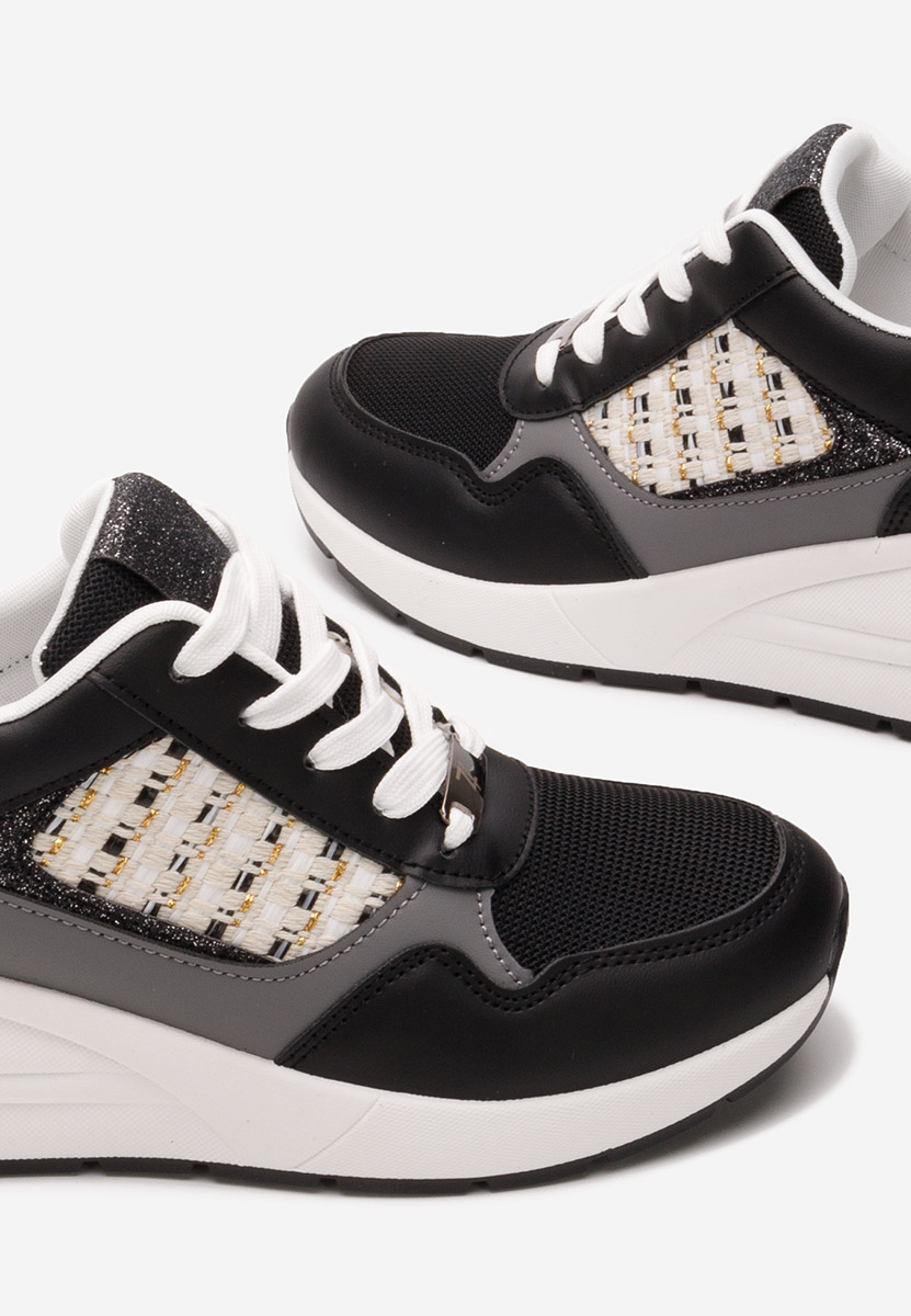 Sneakers con zeppa Brynda nero