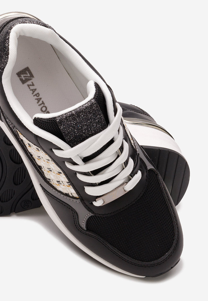 Sneakers con zeppa Brynda nero