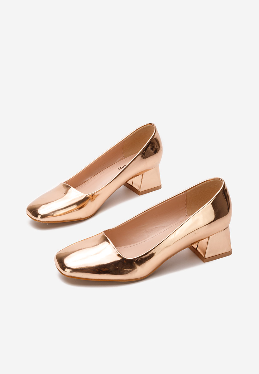 Décolleté tacco basso Arola V2 champagne