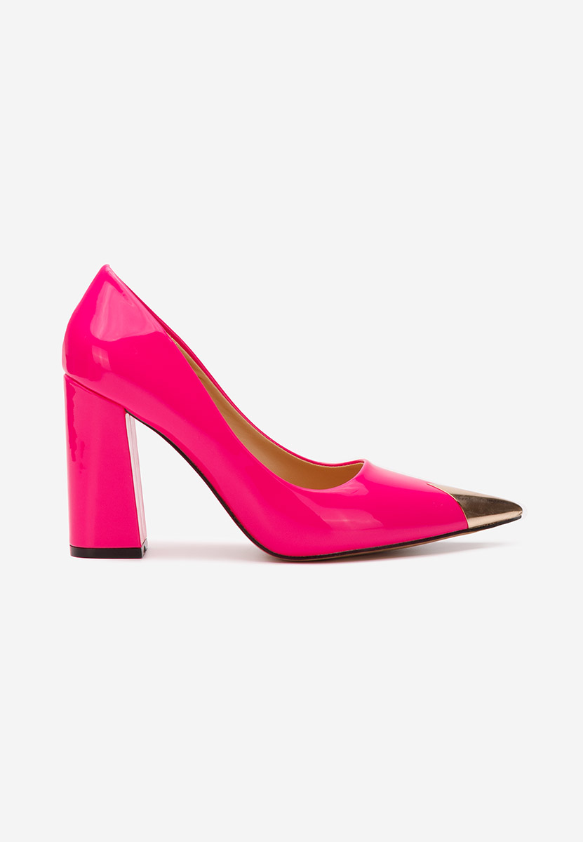 Scarpe con tacco largo Azul fucsia