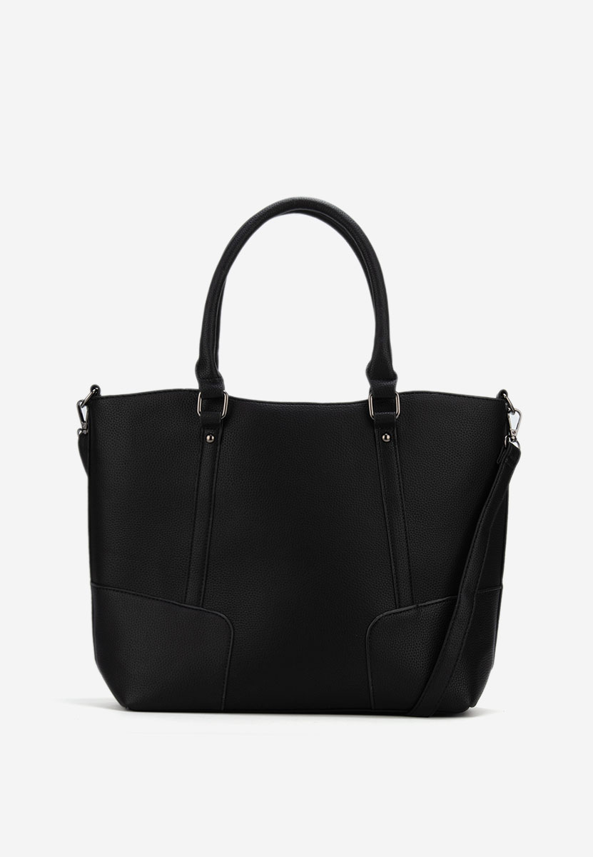 Borsa da ufficio Rosette nera