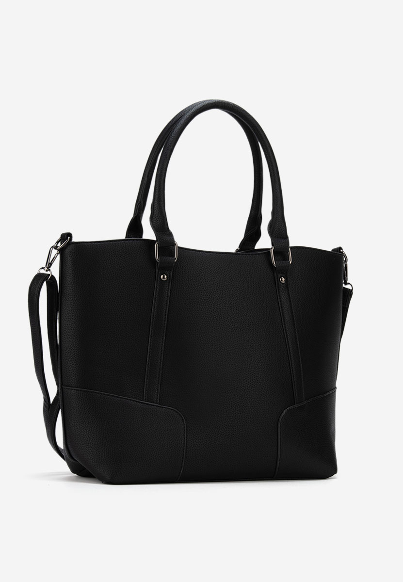 Borsa da ufficio Rosette nera