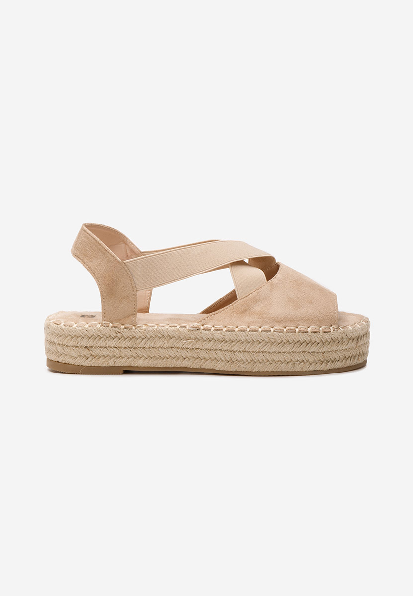 Espadrillas zeppa Nola beige