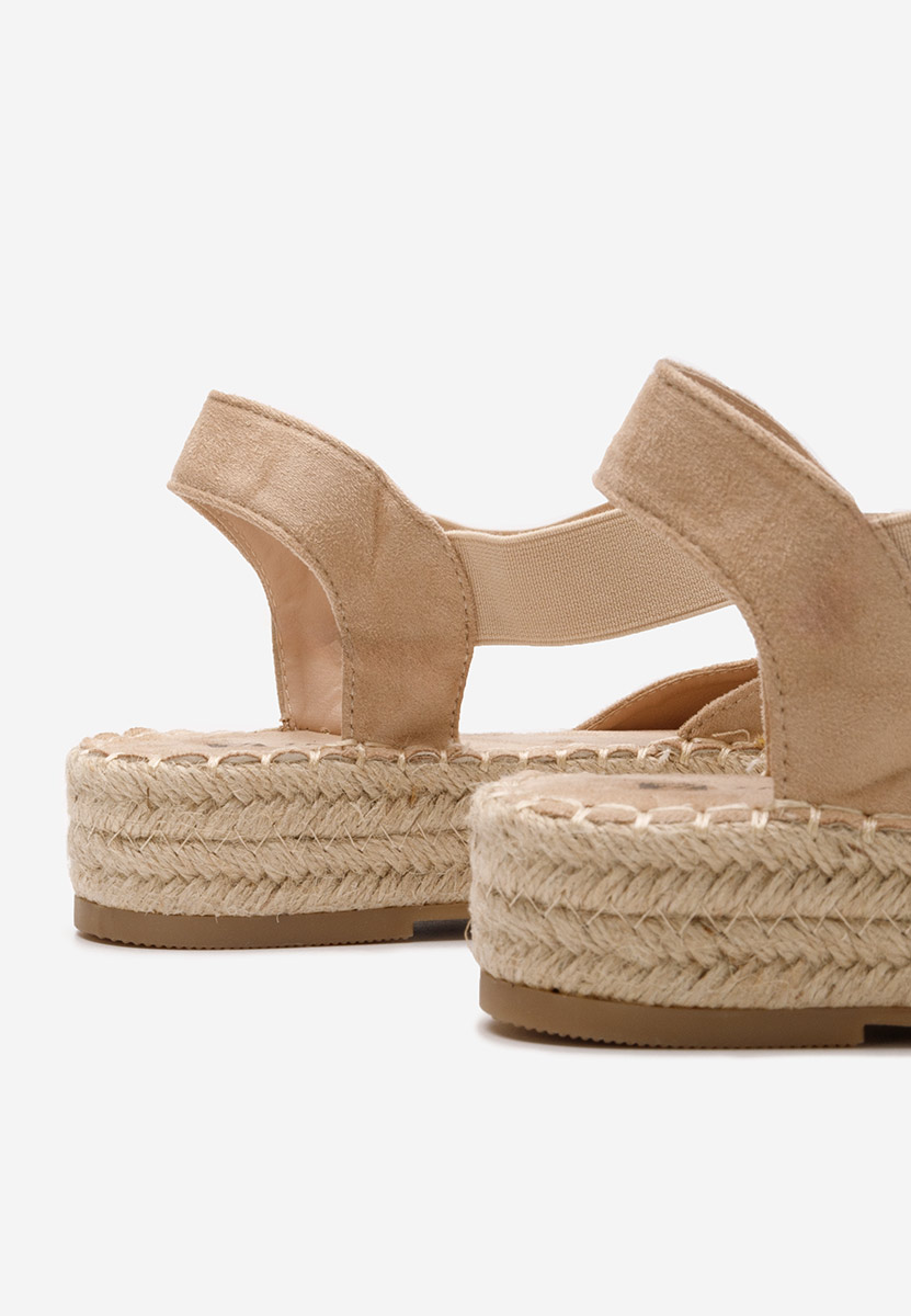 Espadrillas zeppa Nola beige