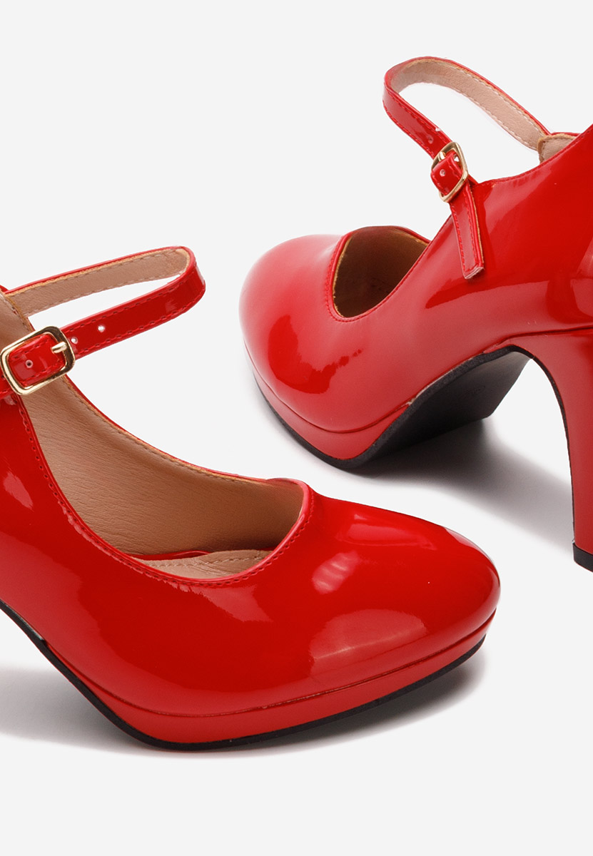 Décolleté Donatella rosso