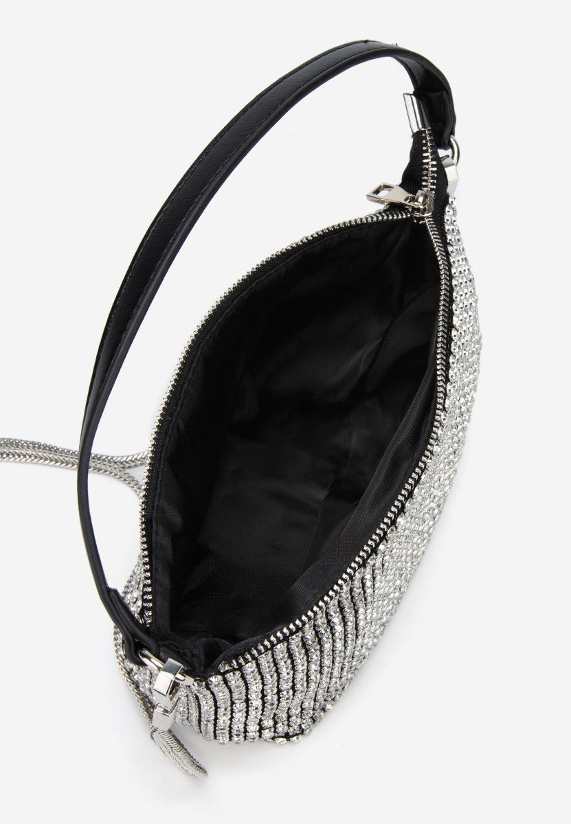 Borsa a mano Chika argento